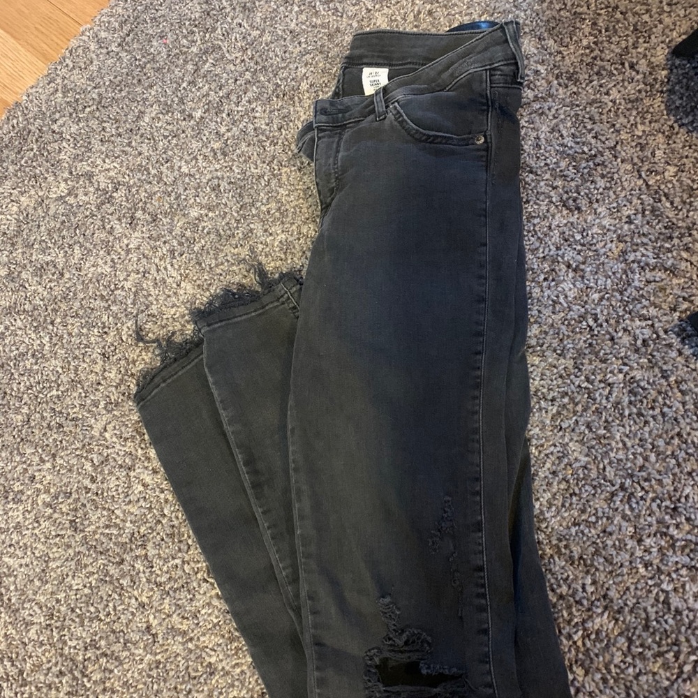 Low rise H&M jeans